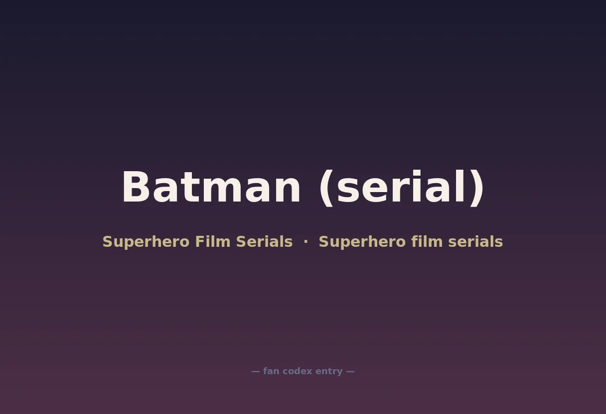 Batman (serial)
