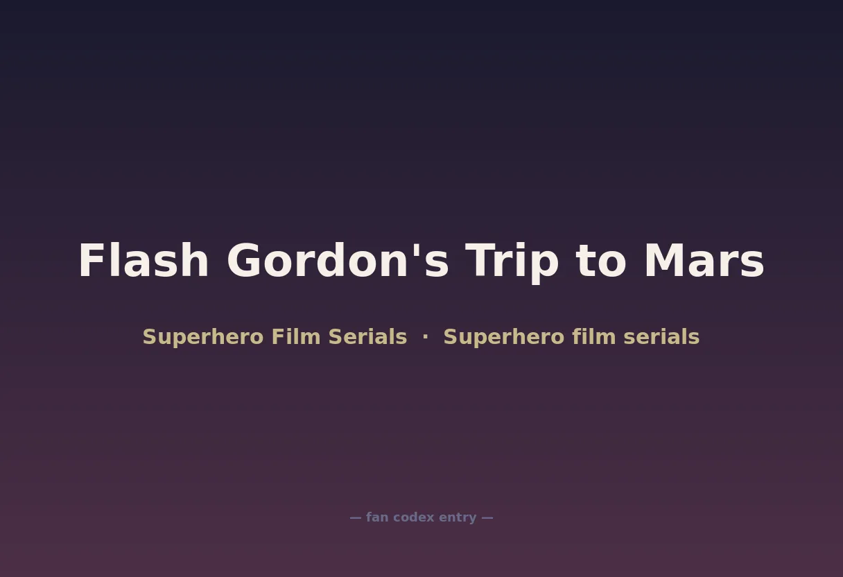 Flash Gordon's Trip to Mars